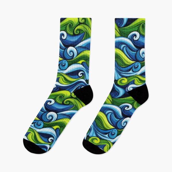 Item preview, Modern abstract art with water and nature themes designed and sold by Piotrek0001.