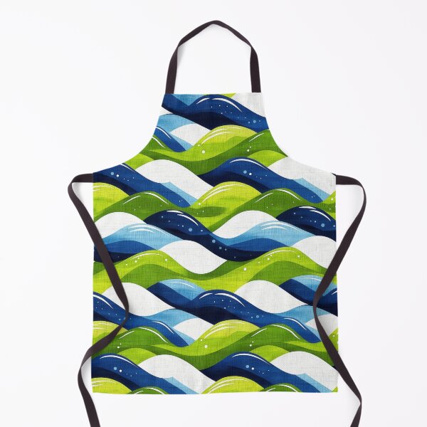 Item preview, Blue and navy compositions with flowing forms designed and sold by Piotrek0001.