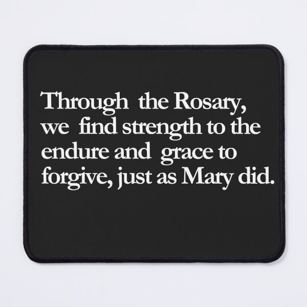 Item preview, Finding Strength and Grace in the Rosary designed and sold by ComeToKnowMary.