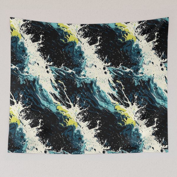 Item preview, Artful interpretations of waves and flowing water designed and sold by Piotrek0001.