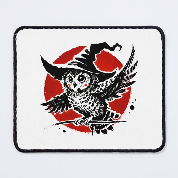 Item preview, Sumie Witch Owl designed and sold by Thunderbelts.