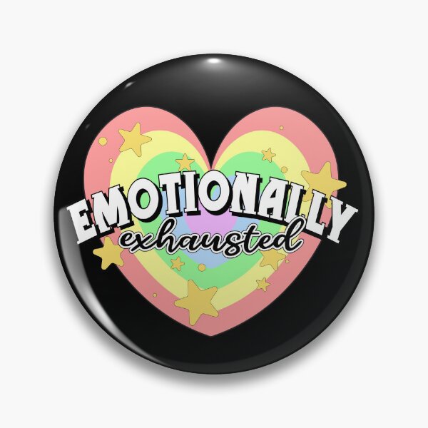 Item preview, Emotionally Exhausted  designed and sold by MaribitsPrints.