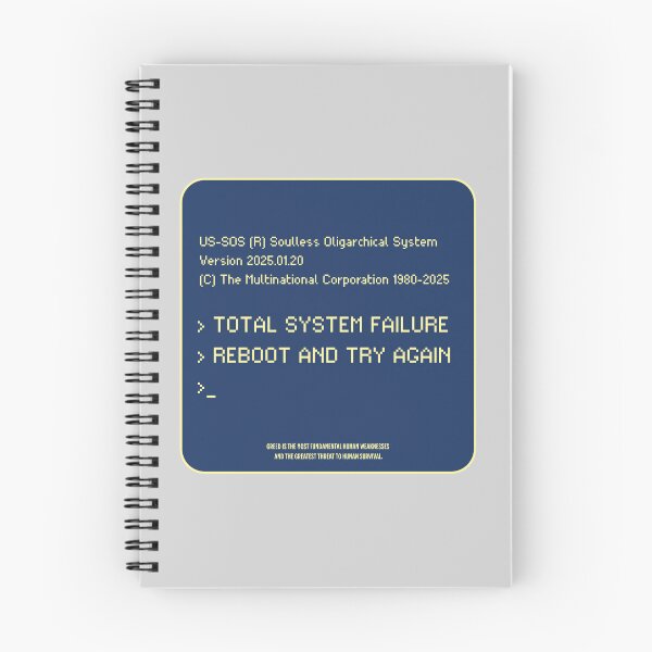 Item preview, US-SOS Total System Failure (Blue) designed and sold by High Buzz Creative.