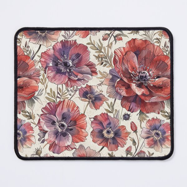 Item preview, Anemone flower pattern designed and sold by CoolPixels.