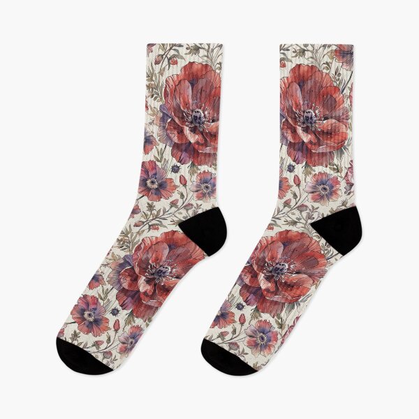 Item preview, Anemone flower pattern designed and sold by CoolPixels.
