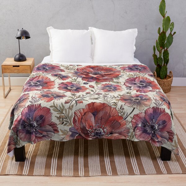 Item preview, Anemone flower pattern designed and sold by CoolPixels.