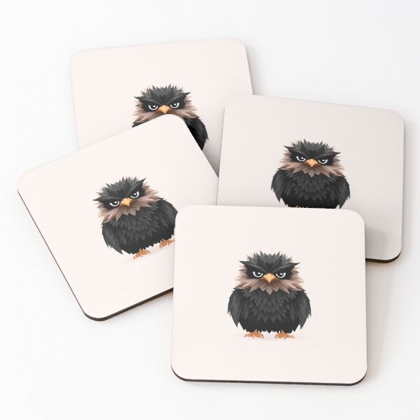 Item preview, Cute Minimalist Eagle Illustration Design designed and sold by GoldenTealArts.