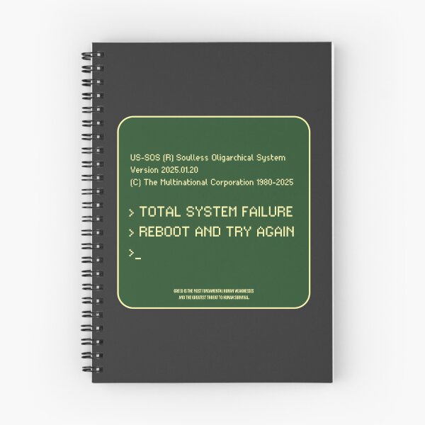 Item preview, US-SOS Total System Failure (Green) designed and sold by High Buzz Creative.