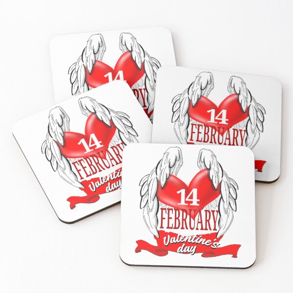 Item preview, Sweet valentine Heart with wings Valentines day designed and sold by TheEndDesign.