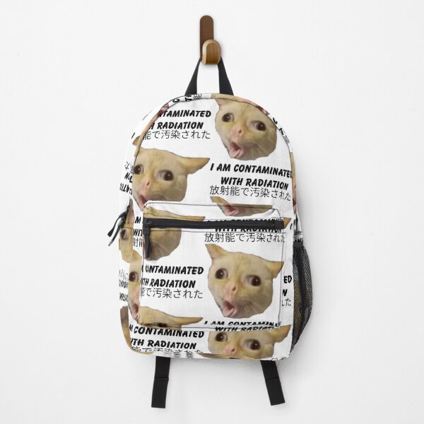 Item preview, Funny I Am Contaminated With Radiation Cat Meme designed and sold by DreamyNature.