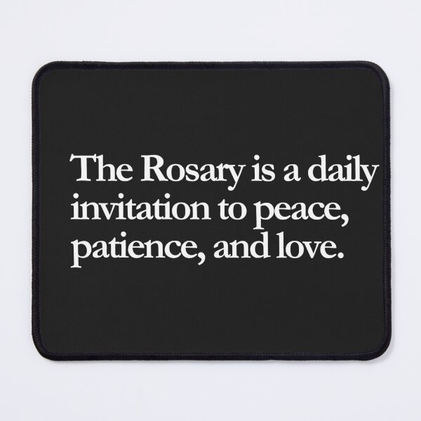 Item preview, Daily Invitation of the Rosary designed and sold by ComeToKnowMary.