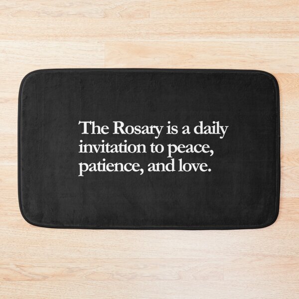 Item preview, Daily Invitation of the Rosary designed and sold by ComeToKnowMary.