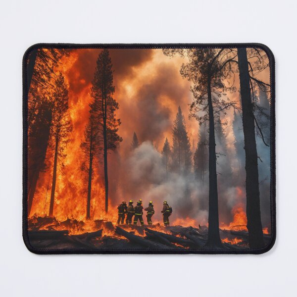 Item preview, Fire. Firefighters. California Wildfires. Their sacrifices burn brighter than any flame they extinguish. designed and sold by trintae.