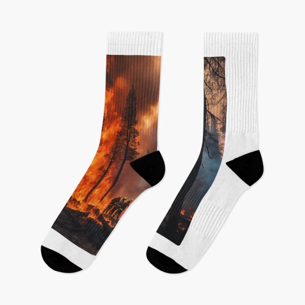 Item preview, Fire. Firefighters. California Wildfires. Their sacrifices burn brighter than any flame they extinguish. designed and sold by trintae.