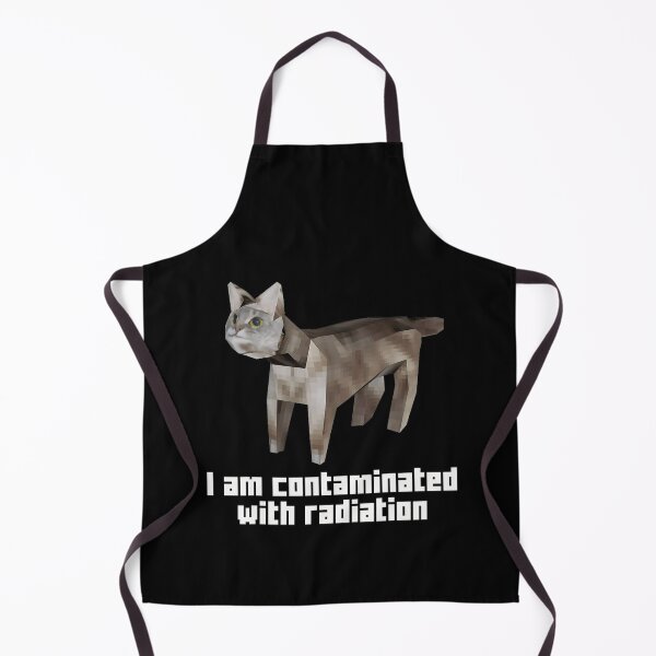 Item preview, Funny I Am Contaminated With Radiation Ironic Cat Meme designed and sold by DreamyNature.