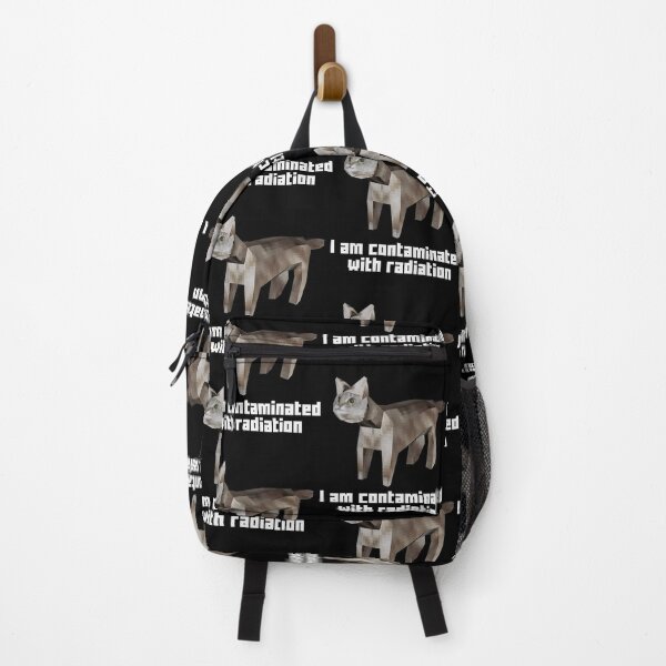 Item preview, Funny I Am Contaminated With Radiation Ironic Cat Meme designed and sold by DreamyNature.