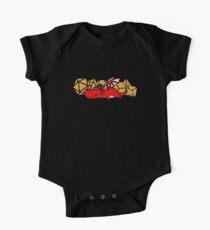 Sleeping Dragon with Polyhedral Dice Tabletop RPG One Piece - Short Sleeve