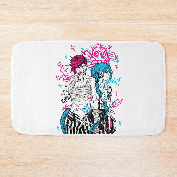 Item preview, Jinx Vi Arcane Graphic Style designed and sold by HaloHop.