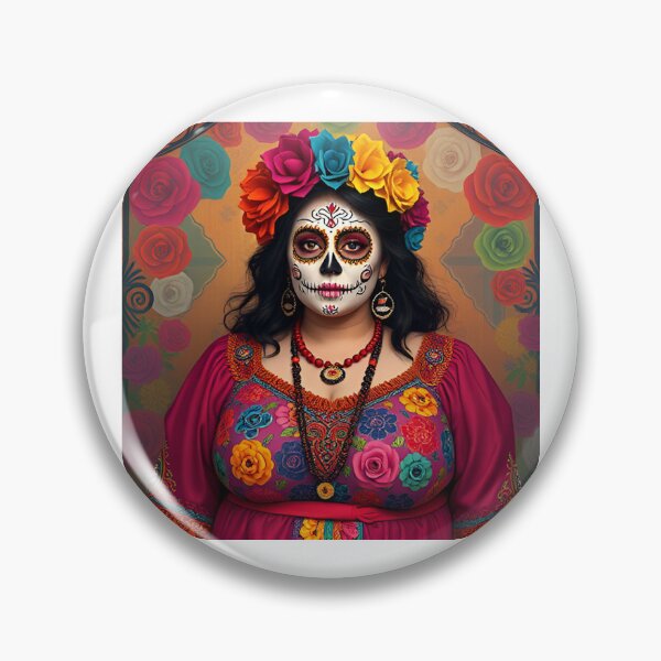 Vista previa del artículo con la obra «Una hermosa imagen de Dios de los Muertos», diseñado y vendido por Troyski.