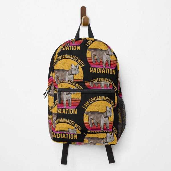 Item preview, Funny I Am Contaminated With Radiation Japanese Cat Meme designed and sold by DreamyNature.