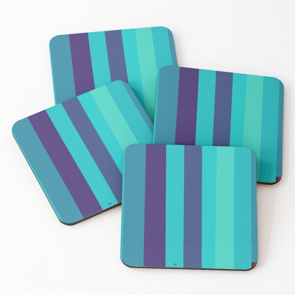 Artikelvorschau, Aqua Breeze-Streifen entworfen und verkauft von Twisted Doodles.