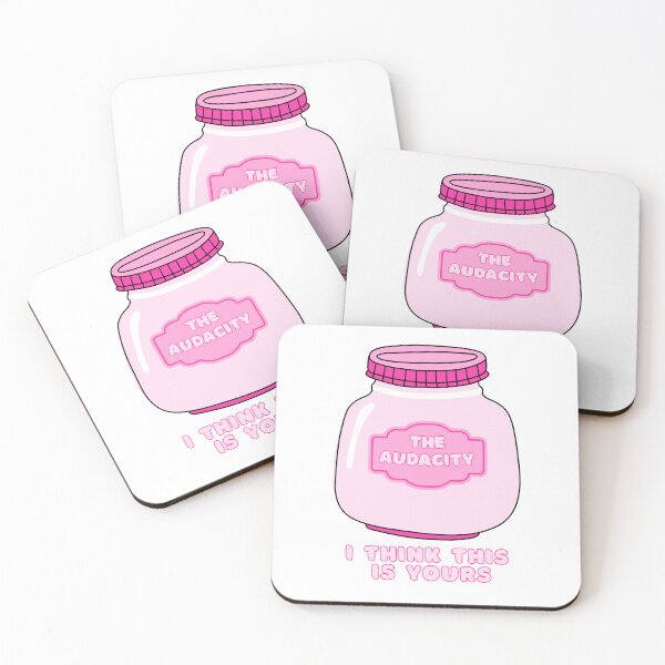 Item preview, The Audacity - I think this is yours! Bright pink quotes designed and sold by Shopatmarlow.