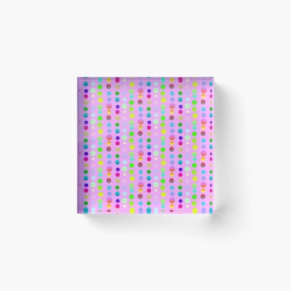 Item preview, Pink artistic eccentric circles pattern | Pink colourful multicolor circle design designed and sold by lausn.