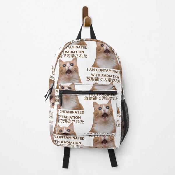 Item preview, I Am Contaminated Funny With Radiation Cat Meme designed and sold by DreamyNature.