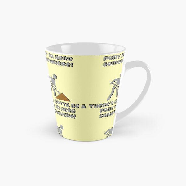 Item preview, There's Gotta Be A Pony In Here Somewhere! (Gray) designed and sold by He-Cool.
