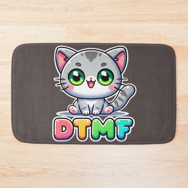 Item preview, DTMF Kawaii Cat Design - Cute and Colorful Illustration designed and sold by Kts20.