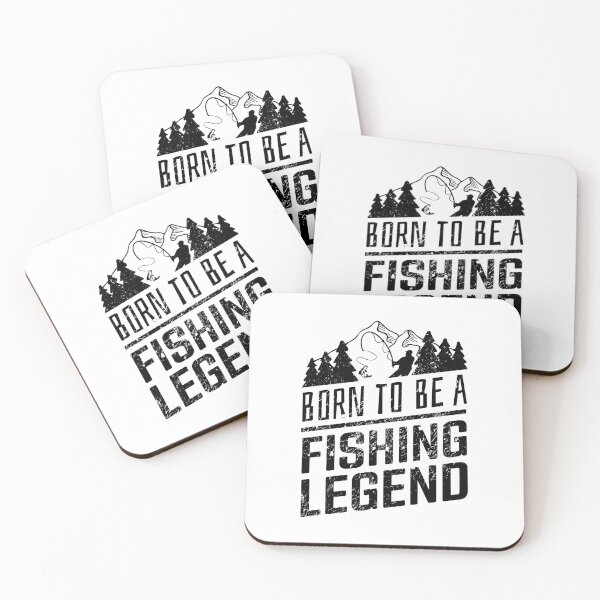 Item preview, "Born to Fish: Funny Fishing Legend Design for Anglers and Outdoor Adventure Enthusiasts" designed and sold by artworkathome.