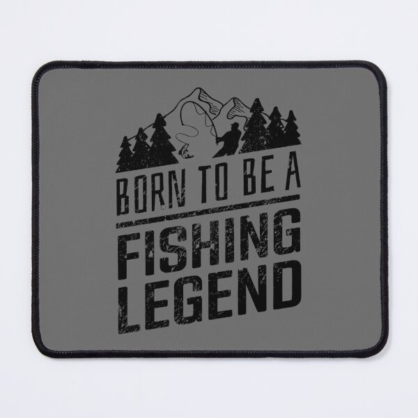 Item preview, "Born to Fish: Funny Fishing Legend Design for Anglers and Outdoor Adventure Enthusiasts" designed and sold by artworkathome.
