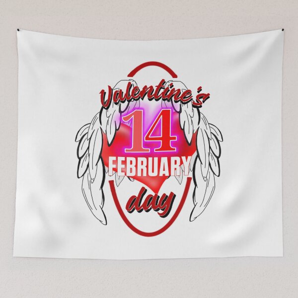 Item preview, Love valentine Heart with wings Valentines day designed and sold by TheEndDesign.