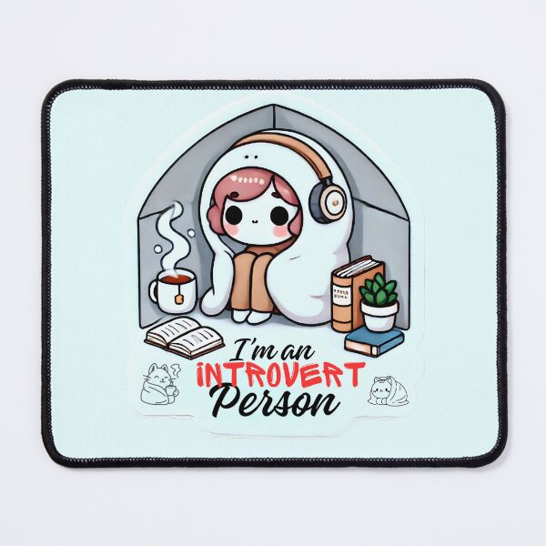 Item preview, I'm an introvert || introvert person designed and sold by Mbk Studios.