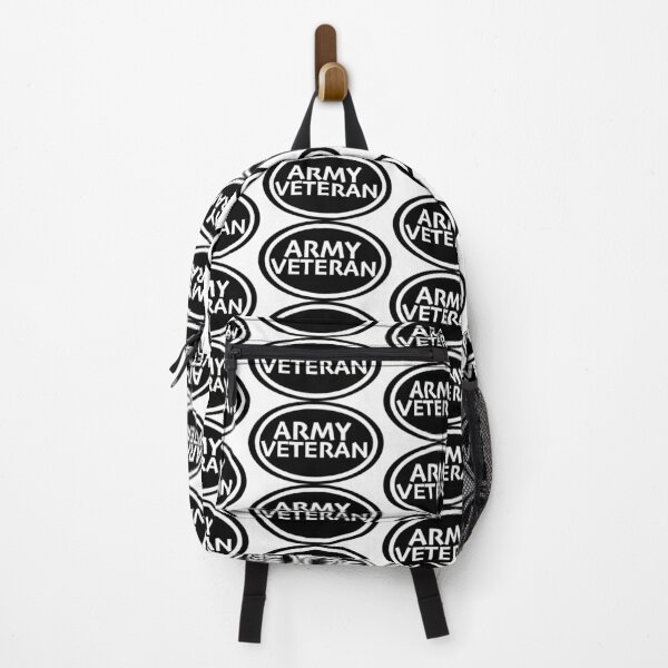 Item preview, Army Veteran print novelty: Military design in black and white print designed and sold by PSST-Design.