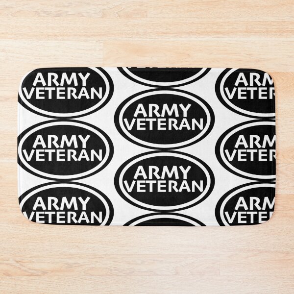 Item preview, Army Veteran print novelty: Military design in black and white print designed and sold by PSST-Design.