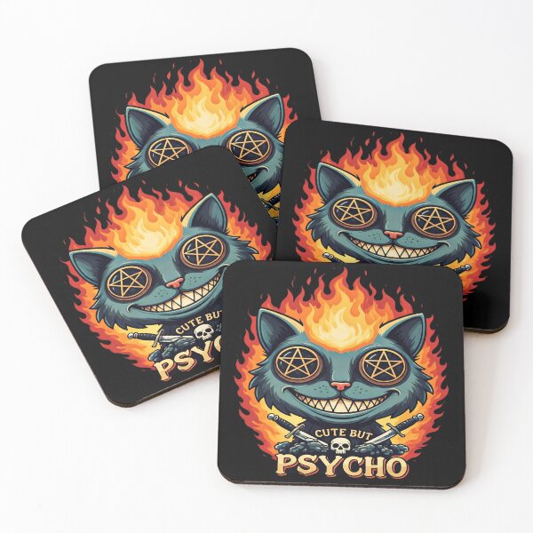 Item preview, Cute But Psycho Kitty designed and sold by AlphaTeez.