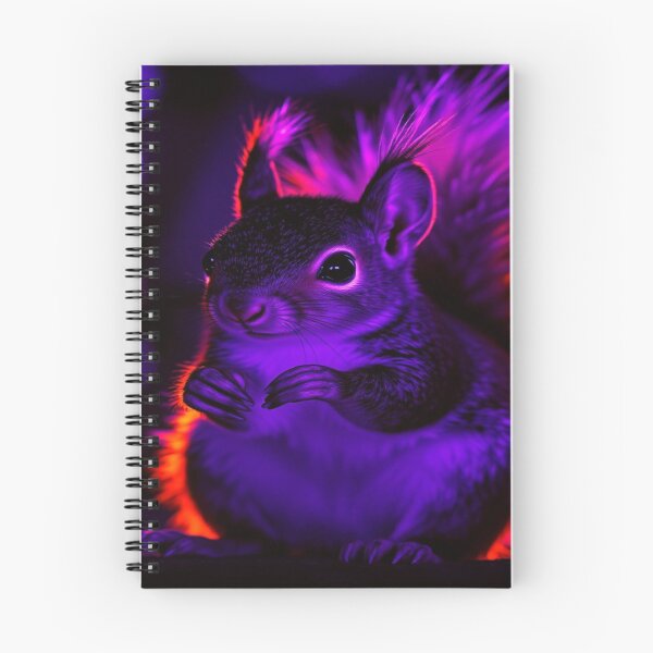 Item preview, Creative light art featuring a cute squirrel rendered in deep  designed and sold by Zoa220.