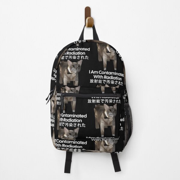 Item preview, I Am Contaminated With Radiation Funny Cat Meme designed and sold by DreamyNature.