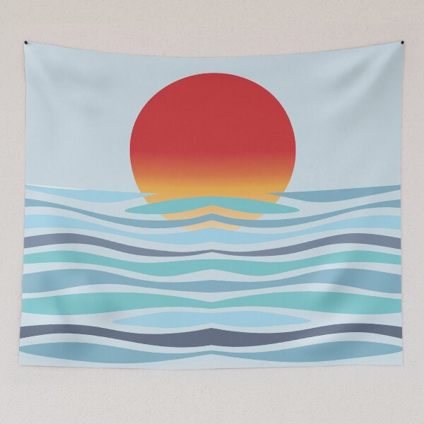 Item preview, Sun Rise Nature Water  designed and sold by Artist300DPI.