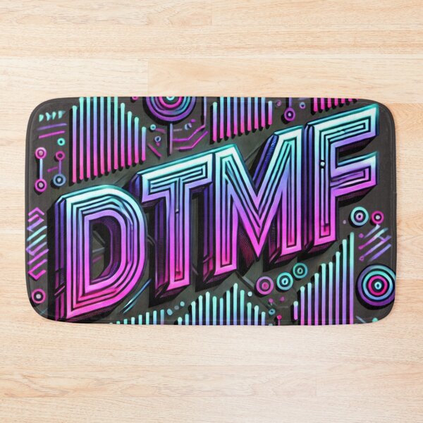 Item preview, DTMF Cyberpunk Neon Design - Futuristic Digital Art designed and sold by Kts20.