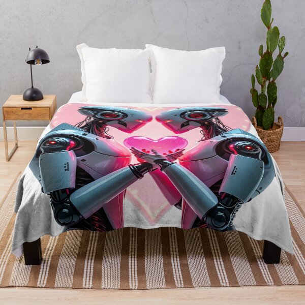 Item preview, Romantic Robot Couple - Valentine's Day Special Design designed and sold by tarzbol.
