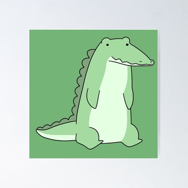 Artikel-Vorschau von Sitzender Alligator, designt und verkauft von SaradaBoru.
