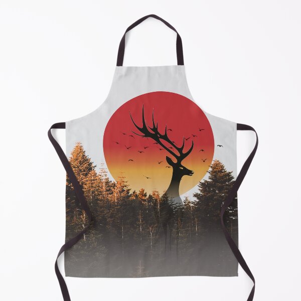 Item preview, Deer Sun Rise Natural Art Design designed and sold by Artist300DPI.