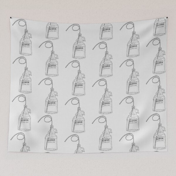 Item preview, Fantastic Mr Fox Beans Cider Fine Line designed and sold by aartbylilli.
