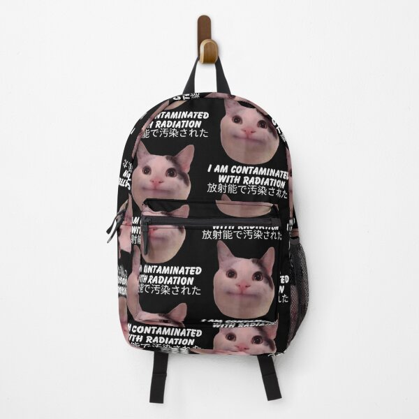 Item preview, I Am Contaminated With Radiation Funny Cat designed and sold by DreamyNature.