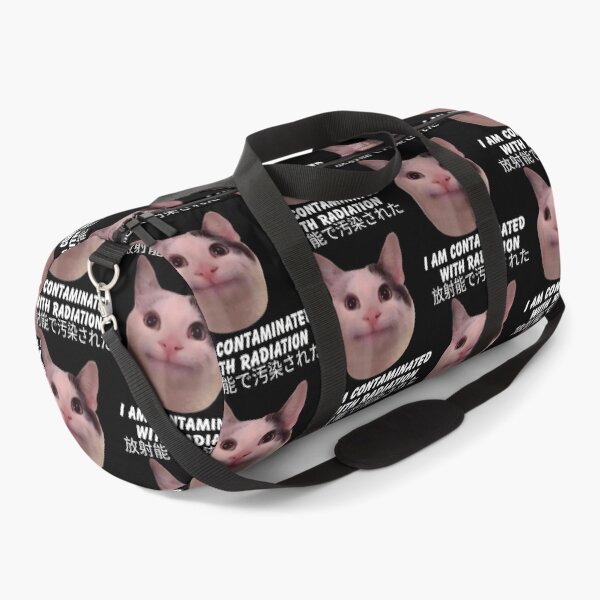 Item preview, I Am Contaminated With Radiation Funny Cat designed and sold by DreamyNature.