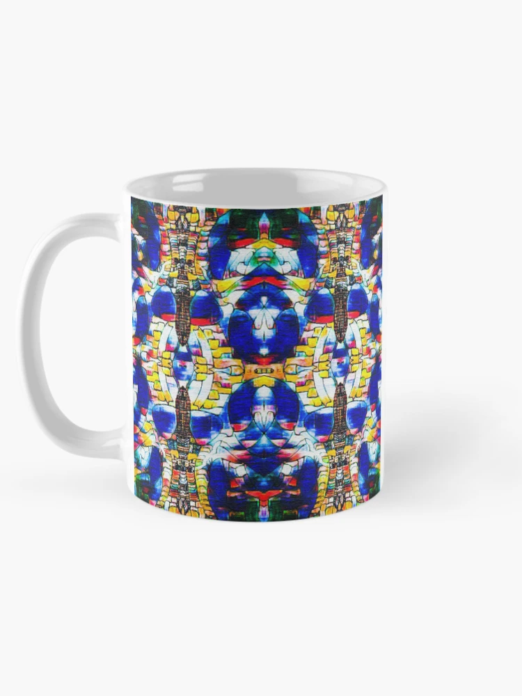 Thumbnail 5 of 6, Coffee Mug, abstract pattern designed and sold by The Hand That Listens.