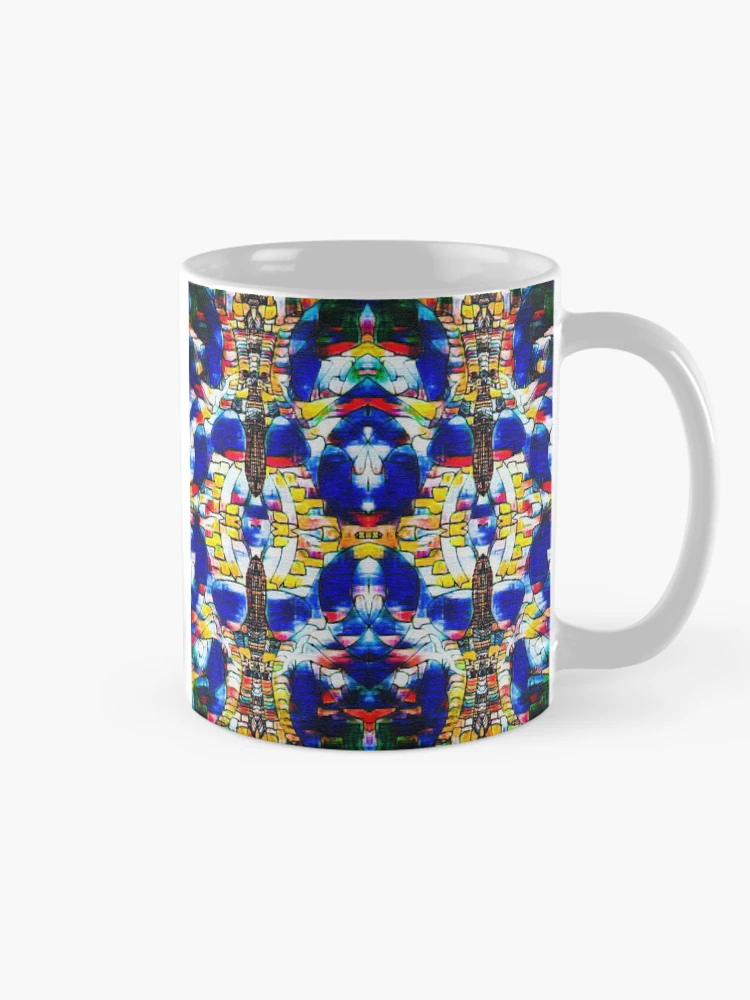 Thumbnail 3 of 6, Coffee Mug, abstract pattern designed and sold by The Hand That Listens.
