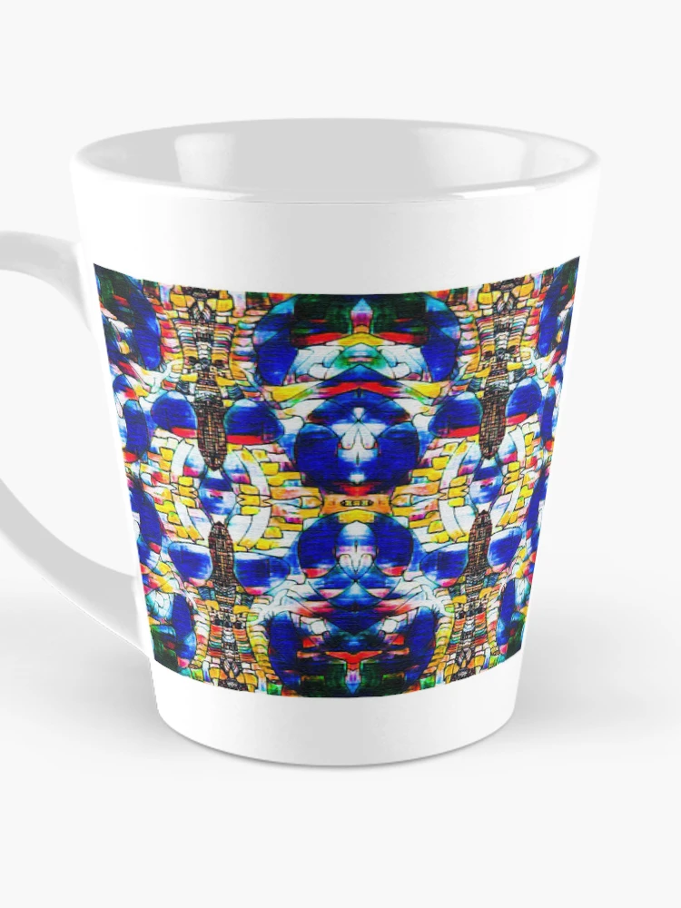 Thumbnail 3 of 4, Coffee Mug, abstract pattern designed and sold by The Hand That Listens.